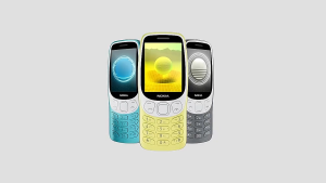 Original Nokia 3210 4G Feature Phone Dual SIM 2.4" Type-C Port Bluetooth 5.0 FM Radio 1450mAh Bettery Push-button Mobile Phone