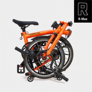 CRANSTON | Vibrant Orange 3-Fold 9-Speeds Foldable Bicycle 16-inch