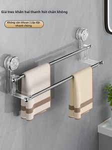 MEIJIAN | Wall Mount Hole-Free Bathroom Shelf Stainless Steel