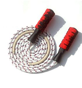 Dây Nhảy Thể Dục Thể Thao Cho Học Sinh Trung Học Cơ Sở Và Tiểu Học Dây Nhảy Cotton Chuyên Nghiệp Cho Trẻ Em Nam Và Nữ Không Có Nút