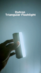 DUTRON Senter LED Tangan Emergency Flash light Trio 3W + 10 Dual Lighting Kecil Mini berdiri 2 in 1 lampu darurat cas charge USB Genggam Outdoor Indoor Multi fungsi Traveling Portabel pouch kantong travel friendly
