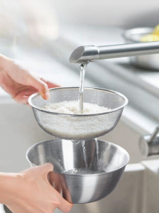 Rice Washing & Strainer Stainless Steel 304