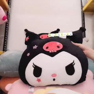 NTL B047 Bantal Selimut KUROMI / Boneka Balmut
