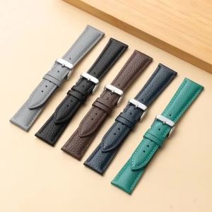 Watch Band 18mm 19mm 20mm 21mm 22mm Palm Print Pin Buckle Watch Strap Accessories Sport Strap Soft Universal Wrist Bracelet Belt