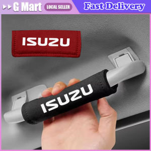 1/4PCS Car Handle Protective Cover Car Top Inside Handle Gloves Car Interior Ornament Protection For ISUZU