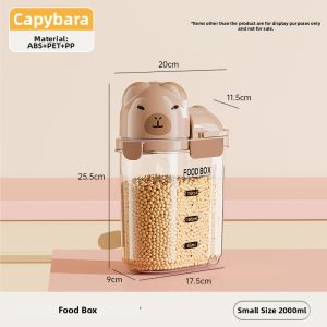 Insect-Proof Moisture-Proof Sealable Food Grade Storage Container Small
