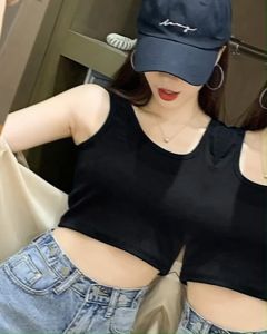 สีพื้น 3 สี ผ้าคอตตอนยืด ราคาถูกที่สุด เสื้อกล้ามครอป