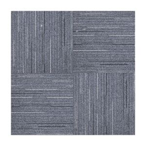 Commercial Office Building Billiard Hall Bedroom Enviro-Friendly Block Patchwork Carpet 50X50 Full-Pave Rug Polypropylene Machine Washable