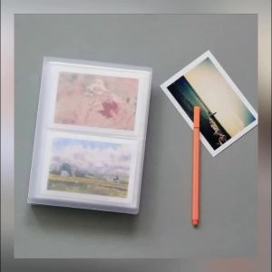 80 Pockets Photo Album 3 Inch Transparent Photocard Holder For Instax Mini Album Storage Collect Book Name Card Album De Fotos