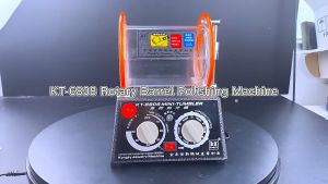 เครื่องขัดเงาแก้ว KT-6808ขนาดเล็กความจุ3กก. เครื่องขัดอัญมณีและเครื่องขัดโลหะใช้งานได้หลากหลายขนาด110V 220V