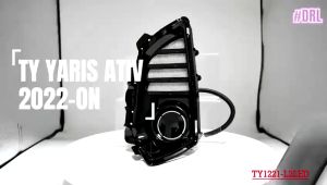 ABS LED Front L+R 2 Pcs Daytime Running Lights DRL For Toyota VIOS 2022-2025