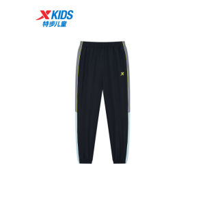 XTEP Kids Quick Dry Sports Pants Autumn New Arrival Mosquito Proof Long Trousers for Boys Summer Clothing Polyester Fiber