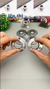 Giá Đỡ Thanh Treo RèmThanh Treo Tủ Quần ÁoPat Đỡ Bằng Inox  TI0552a