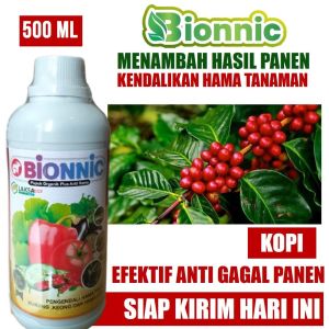 Pupuk Organik Cair Penyubur Tanaman Kopi BIONNIC 500 ML Pupuk Kopi Buah Lebat Pupuk Kopi Manis dll Ampuh Pupuk Kopi Pupuk Kopi Subur Pupuk Pelebat Kopi Paling Bagus Pupuk Kopi Pupuk Untuk Semua Jenis Kopi