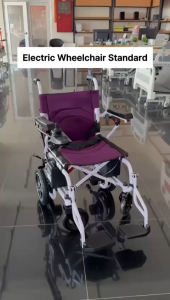 [Ready Stock] Electric Wheelchair Standard Foldable Backrest Armrest Legrest - MDA Approved