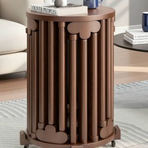 Modern Style round Wooden Coffee Table Stacking Chairs Home Use Small Stool Dining Table Stool New Chinese Style Nesting Chairs