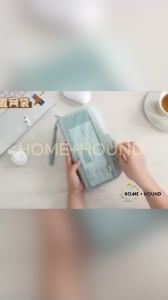 HOME+HOUND 1pc Travel Passport Wallet OrganizerPremium RFID Blocking Family Travel Document Organizer Case Family Passport Holder