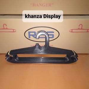 1 lusin (12 pcs) Hanger Baju Dewasa 18 inc 44cm Gantungan baju kaos 18 inc