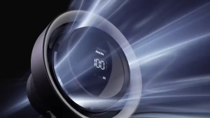 JisuLife Table Fan Pro 3 10000mAh Rechargeable Battery  100 Speed Strong Wind with Air Purifier and RGB Light Turbo Fan