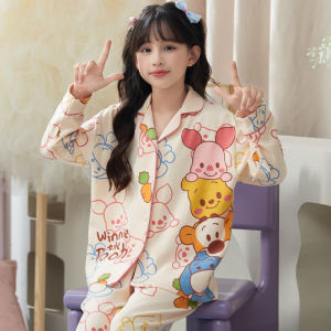 SHAPRA | Cotton Girls Pajama Set Spring Autumn