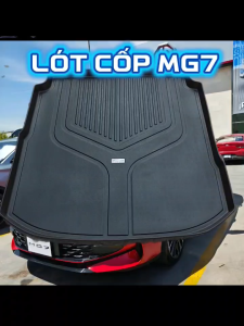 MG7 - Riêng lót cốp MAXXCAR nhựa TPE nguyên sinh đúc 5D tràn viền c xe MG7 202420252026+