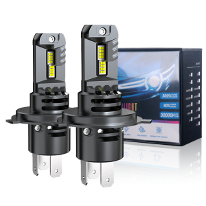 H4 Car LED Headlight Bulb CSP Fan With Canbus High & Low Beam Car Light Turbo Led Diode Lamp Auto Motorcycle CSP 6500K 12V