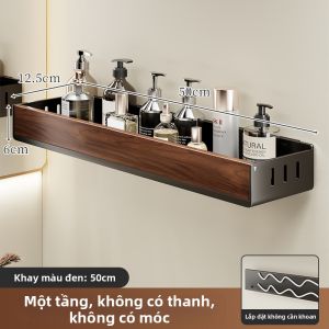 evesigar | Kệ Tắm Treo Tường Đương Đại Trung Tâm Thế Kỷ Từ Gỗ Hạt Dẻ Không Cần Khoan