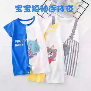 รอมเปอร์เด็ก บอดี้สูทเด็ก ชุดจั้มสูท ผ้าฝ้าย 100% ขนาดแรกเกิด 1 ขวบ