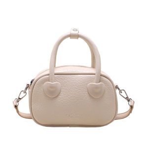 IELGY Ladies Retro Simple Fashion PU Shoulder Crossbody Portable Simple Commuter Bag