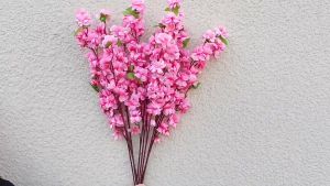 5 Cabang Bunga Sakura Palsu & Bunga Sakura Buatan