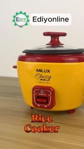 【SIRIM 3 PIN】 MILUX MRC603 MRC-603 0.3L CLASSY ELECTRIC MINI RICE COOKER PERIUK NASI REPLACE MILUX MRC-703 【BUBBLE】