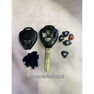 Casing Kunci Mobil Innova Fortuner lama 4 tombol