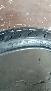 60/90-14 LEO LASER 4 PLY TUBETYPE LEO TIRE BRANDNEW