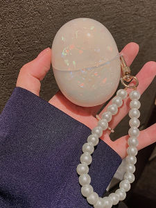 Huawei Freebuds6/7i/5/4 Pro4 Shell Pattern Colored Protective Case Simple Soft Shell Pearl Pendant for Men And Women