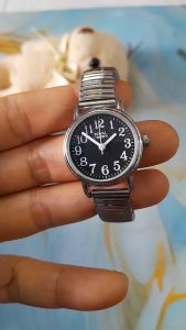 Đồng hồ nữ ROYAL CROWN dây chun second hand si nhật- đã qua sử dụng