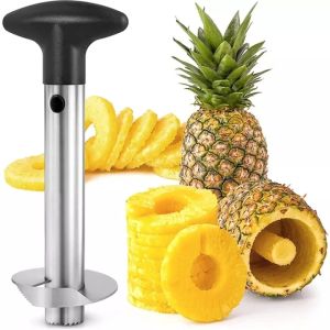 1 PCS Stainless Steel Pineapple Core Remover Slicer Peeler    Manual Fruit Cutter Slicer Kitchen Cooking Tool