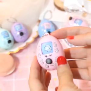 Đồ Chơi Móc Khóa Trứng Oẳn Tù Tì Bấm Nút Kéo Búa Bao Dân Gian Đeo Ba Lô Đồ Chơi Trẻ Em Giải Trí