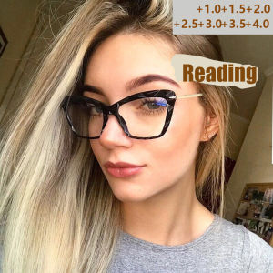 Fashion Cat Eye Glasses Frames For Women Spring Feet For Large Frames Reading Glasses For The Elderly 8599