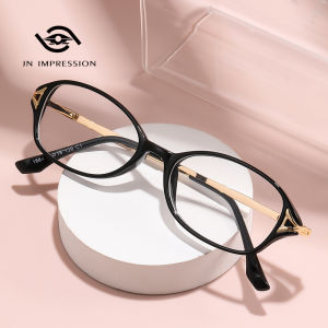 JN IMPRESSION TR90 Fashion Cross-border Anti-Blue Light Reading Glasses Trendy Diamond Decoration High-grade Reading Glasses for Women Elegant and Exquisite Reading Glasses 0 Degree-Plus4.0