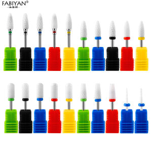 Giũa Móng Tay Gốm Mũi Khoan Máy Làm Móng Chạy Điện 2.35Mm (3/32 Inch) Kích Thước Chuôi Gel Sơn Móng Tay Nghệ Thuật Dụng Cụ Tẩy Lớp Biểu Bì Dụng Cụ