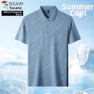 TUCANO | Slim Breathable Ice Silk Polo Shirt Short Sleeve