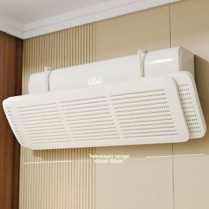 MONLEYTA | Wall-Mounted Universal Air Conditioner Windshield Baby Protection Newborn Air Outlet Cold Air Board 2025 New Model PVC Material