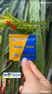 Nano Tricho Vi sinh cải tạo đất ngăn ngừa thối rễ giúp rễ khỏe mạnh hộp 15 gói