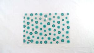 Map Plastik Kancing F4 TOMEX Smart Pocket Map Motif DOT FLOWER Isi 6 pcs