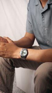 PhiLipe Ricci Jam Tangan Pria Rantai Hitam Simple Keren Terbaru 100% Ori 8060E Men Watches Free Box