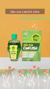 Dầu Xoa CaliUSA 24ml – Giúp Làm Ấm Cơ Thể Thư Giãn Giảm Căng Thẳng Mệt Mỏi Phù Hợp Cho Cả Nhà-Happy Home 4U
