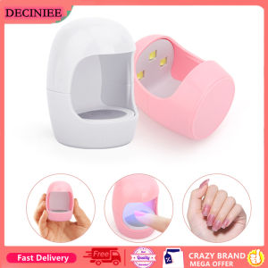 Máy Sấy Móng MINI 3W Đèn LED UV USB Dụng Cụ Làm Móng Nghệ Thuật Thiết Kế Hình Quả Trứng Màu Hồng 30S Đèn Sấy Khô Nhanh Cho Sơn Gel