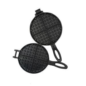 LUTUMEI | Commercial and Home Use Thickened Waffle Mold No Coating Round