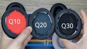 Replacement Protein Ear Pads for Anker Soundcore Life Q10 Q20 Q30 Q35 Headphones Soft Foam Ear Cushions High Quality