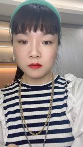 TOKO AXEL ACC Kalung Titanium Gepeng Kilap Stainless Steel Pria Wanita Murah Harga Grosir